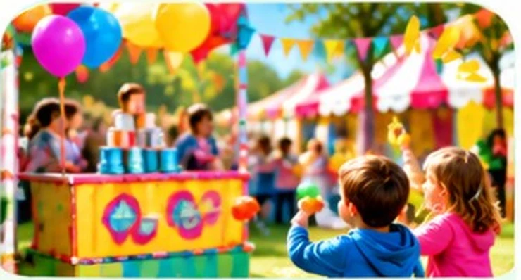 Kermesse colorée